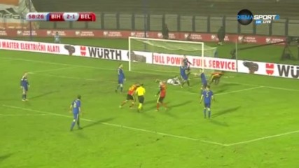 Босна - Белгия 3:4 /репортаж/