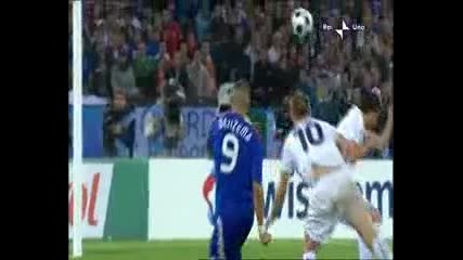 Buffon save against Benzema