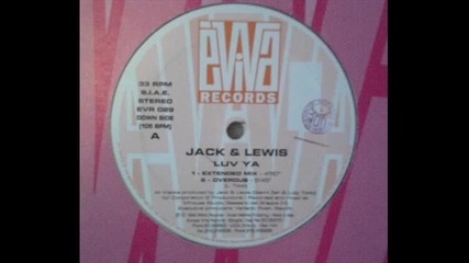 Jack & Lewis - Luv Ya (club Mix)