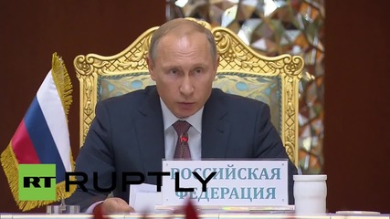 Таджикистан: Путин призова към световна подкрепа спрямо сирийското правителство