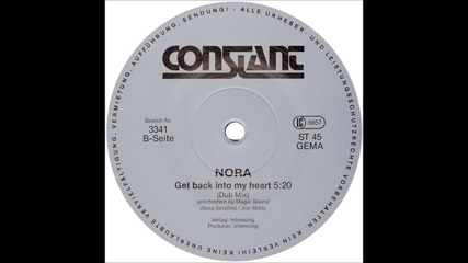 Nora - Get Back Into My Heart ,1987