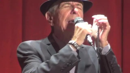 Leonard Cohen- So long Marianne, Dublin 11-09-2013