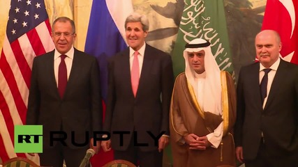 Austria: Lavrov meets Turkish, US and Saudi counterparts to discuss Syria