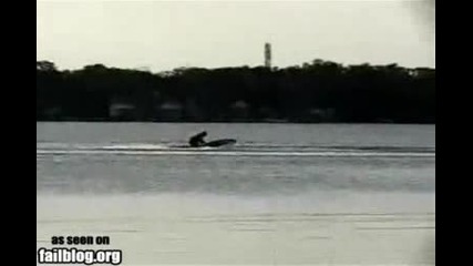 идиот потъва с джет fail