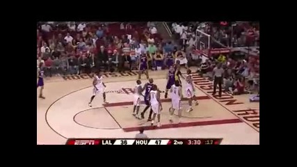 Kobe Bryant 24 La Lakers Loss to Rockets