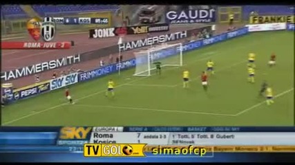 As Roma 7 vs 1 Mfk Kosice Highlights (europa League 2nd Leg) - 27 August 2009 