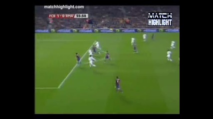 Барселона 1 - 0 Реал Мадрид 29.11.09 