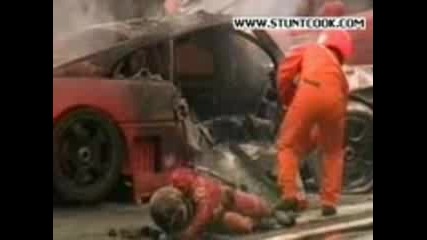Bad Racing Accident