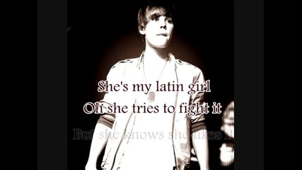 Justin Bieber - Latin girl (official lyrics video) - 1