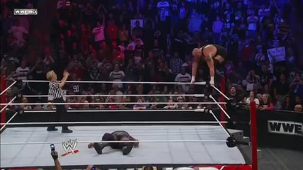 Big Show hits a Diving Elbow Drop