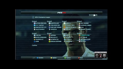 Pes 2012 Champions League Barcelona Epizod 1 Част 1 (без Звук)