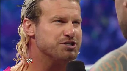 Batista казва на феновете какво мисли за тях + Dolph Ziggler го предизвиква - Smackdown 28/2/14