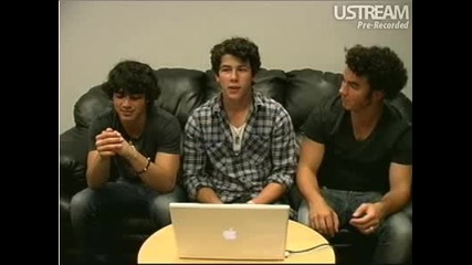Jonas Brothers Live Webcast 28.05.2009 part 2