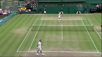 Wimbledon 2008 Final - Rafael Nadal vs Roger Federer - Set 3