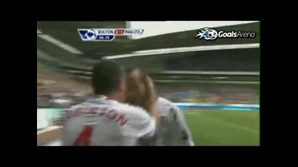 Bolton - Manchester United 2 - 2 Гол на Мартин Петров