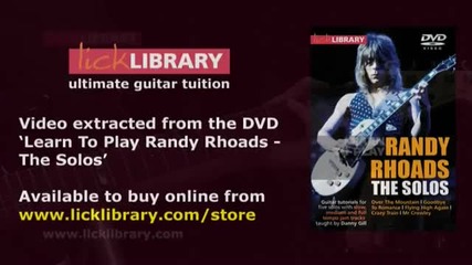 Goodbye To Romance - Solo Performance - www.licklibrary.com 