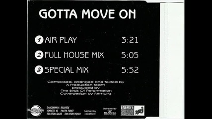 Frame House - Gotta Move On (air Play)