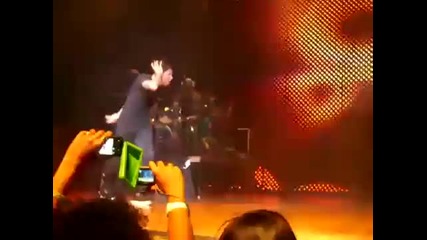 Chris Brown dancing at Houston Saturday, November 14th 