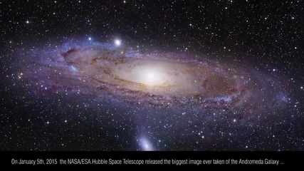 Полет между 100 млн. звезди в Андромеда!