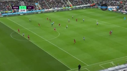 Нюкасъл - Ливърпул 1:1 /полувреме/