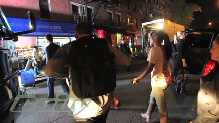 Rihanna & Drake Rock Whats My Name Video Shoot 