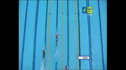 Metri Stile Libero Mondiali Nuoto Roma 2009. Pellegrini Oro