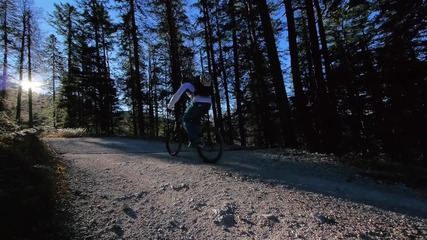 Sunset Ride in the Karwendel