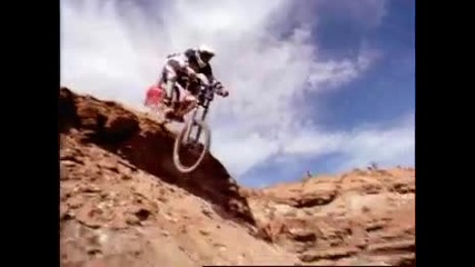 Mountain bike red bull