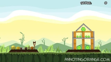 Annoying Orange vs Angry Birds Passion Fruit - Youtube