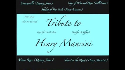 Henry Mancini - The Shadow of Your Smile