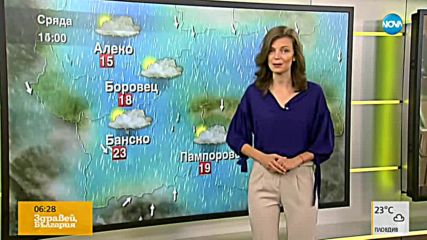 Прогноза за времето (25.07.2018 - сутрешна)