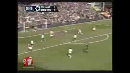 Man. Utd. Vs. Fulham 2:1