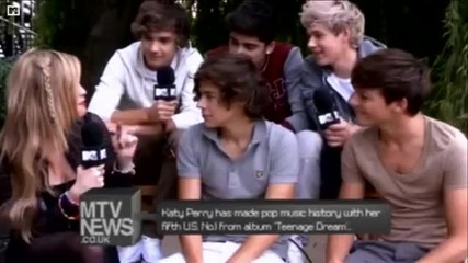 One Direction - Интервю за Mtv
