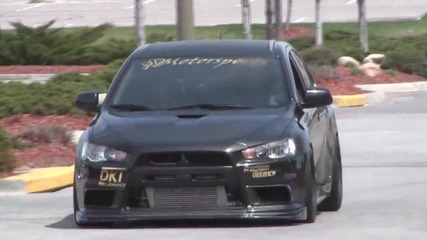 Hannah rides in the 900hp 3dx Evo!