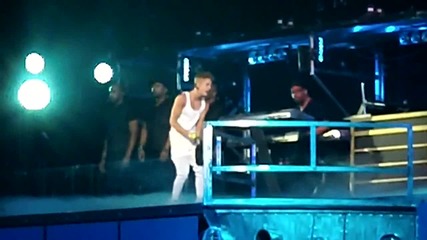 Justin Bieber - Talking to the Crowd - Live 7-3-13 - Dallas