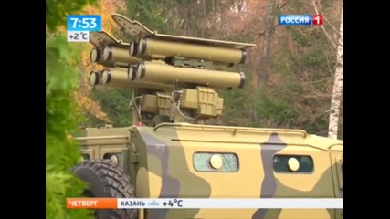 Най-новата руска противотанкова система «корнет»