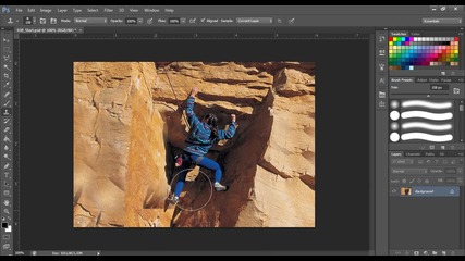 Как да премахнем нежелани неща от снимка с Photoshop Cs6
