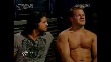Chris Jericho and John Morrison Backstage ( 6.9.2010 ) 