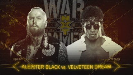 Velveteen Dream vows to make Aleister Black say his name at TakeOver: WarGames