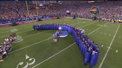 Faith Hill - America The Beautiful- At Super Bowl