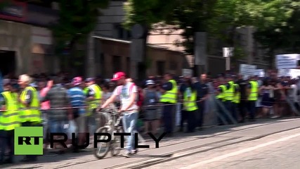Bulgaria: Thousands protest electricity price hike in Sofia