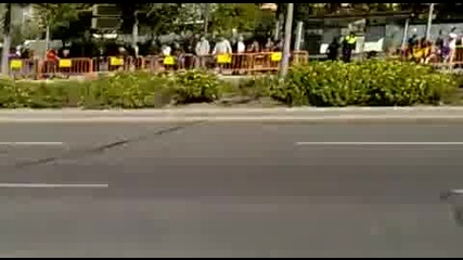 Ferrari race in Valencia 