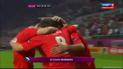08.06.12 Русия - Чехия 4:1 *евро 2012*