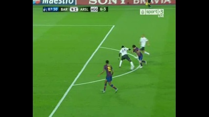 [hq] Барселона 4 - 1 Арсенал - Меси - 4 - 1