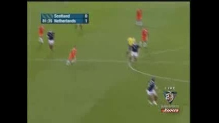 09/09/09 Scotland 0 - 1 Netherlands