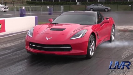 Най-бързия Corvette C7 в света • 9 секунди !