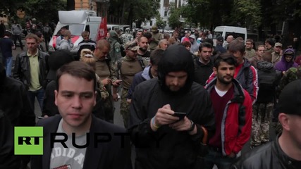Ukraine: Right Sector Mukachevo attack brings supporters to central Kiev