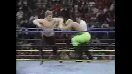 Sting vs. Bruiser Mastino ( Kane ) - Wcw Saturday Night 03/06/1993