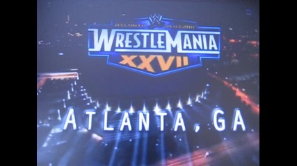 Промото на Wrestlemania 27 