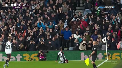 Fulham with a Goal vs. West Ham United